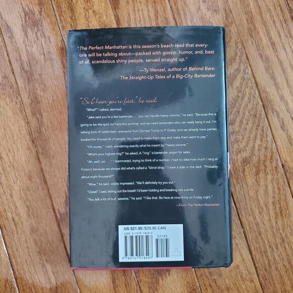 The Perfect Manhattan Hardback Novel - Picture 4 of 4